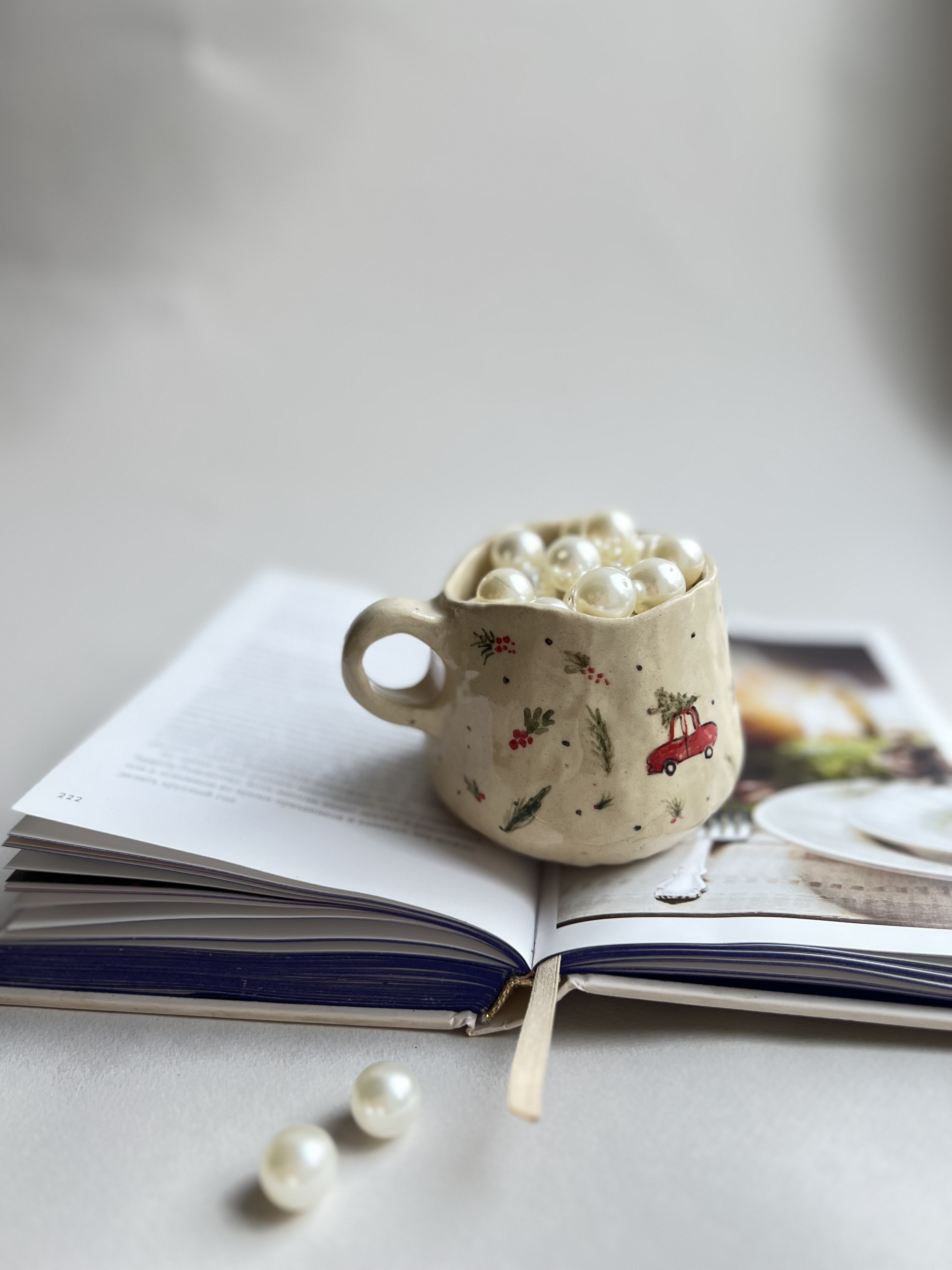 Кружка с росписью зимняя 13+ фото 1