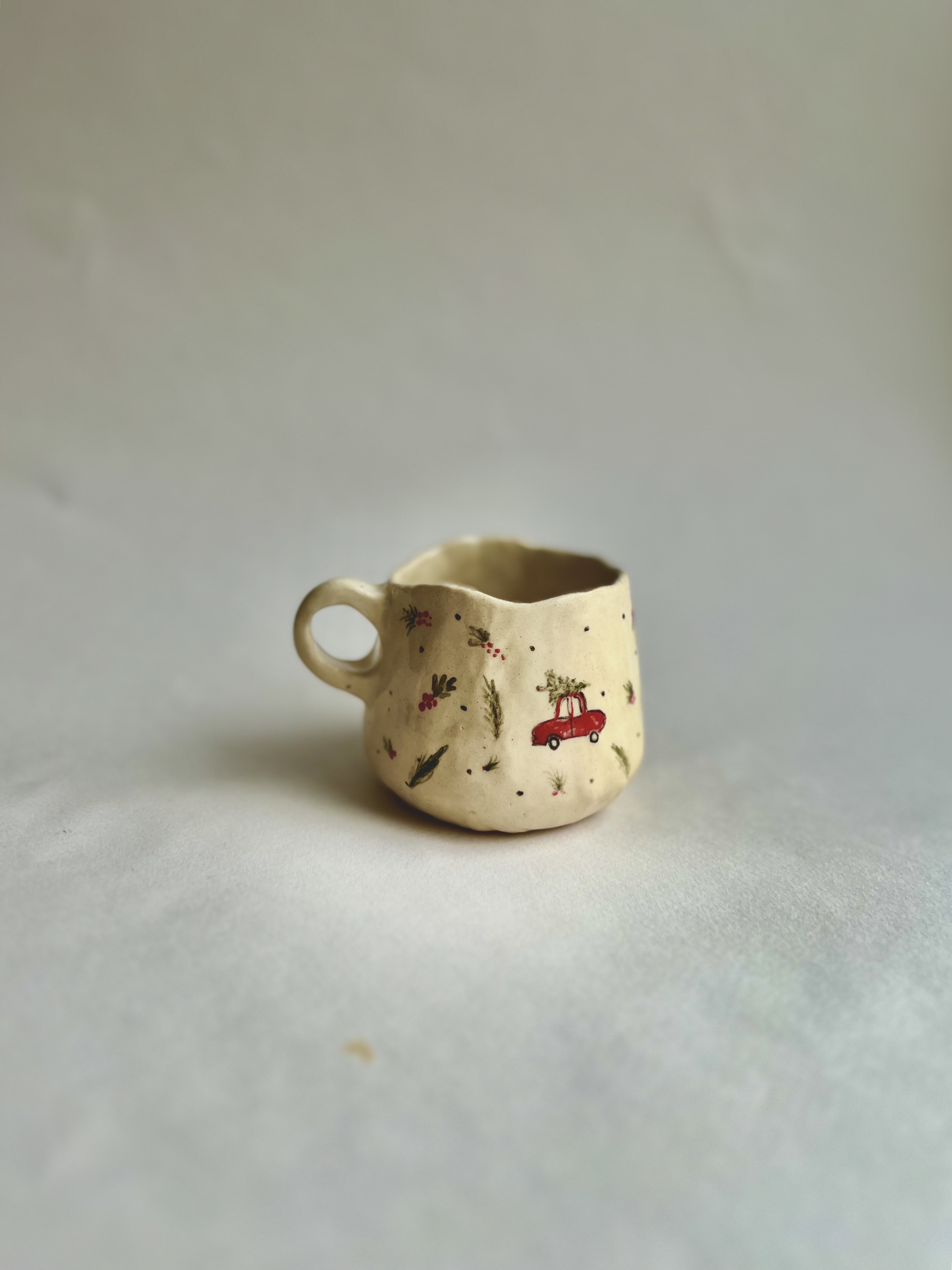 Кружка с росписью зимняя 13+ фото 2