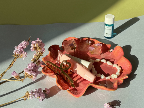 Тарелка с цветком 12+ фото 3